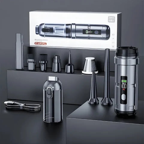 Aspirateur voiture Puissant NeonVacPro noir kit