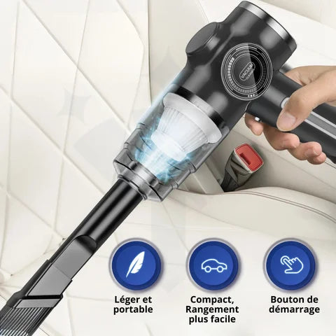 Aspirateur Maison Voiture - Sans Fil 6000 PA | EliteDrive™ - Chayl Clean
