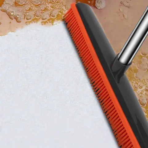 Balai Brosse - Poils en Silicone Rouge PetClean