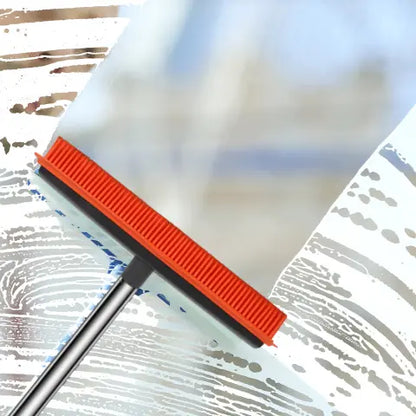 Balai Brosse - Poils en Silicone Rouge PetClean