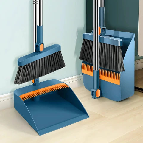 Balai Brosse ensemble pelle et balai BrushMopDust