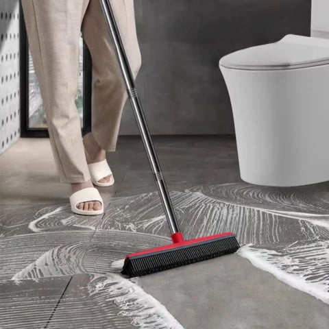 Balai Brosse - Poils en Silicone Rouge PetClean