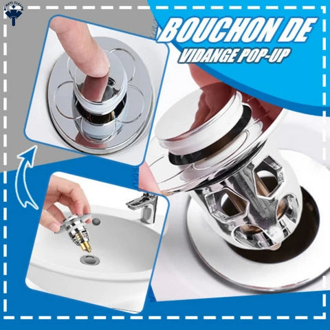 BOUCHON EVIER  FiltrePopUp™ – Chayl Clean