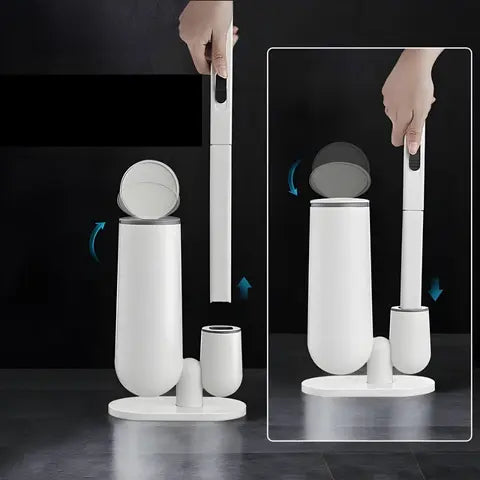 Brosse wc EvoClean étapes