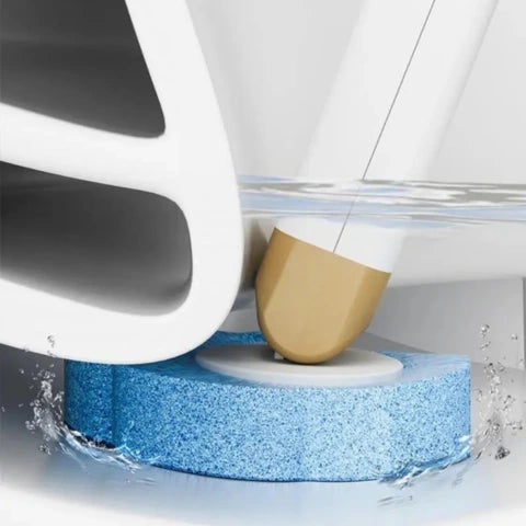 Brosse wc JetPro blanc coins