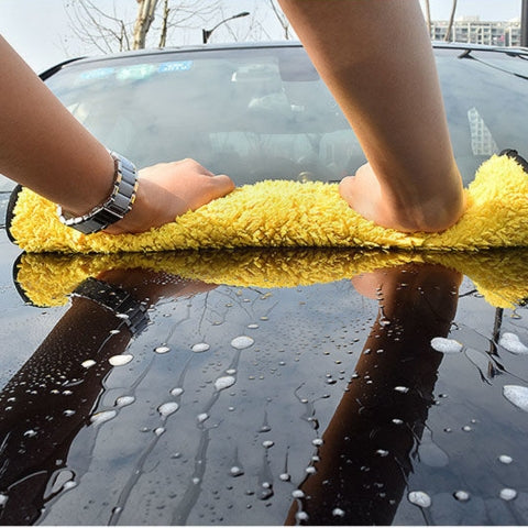 Chiffon en microfibre - Pour lavage et séchage voiture | Ultra-Absorbant™